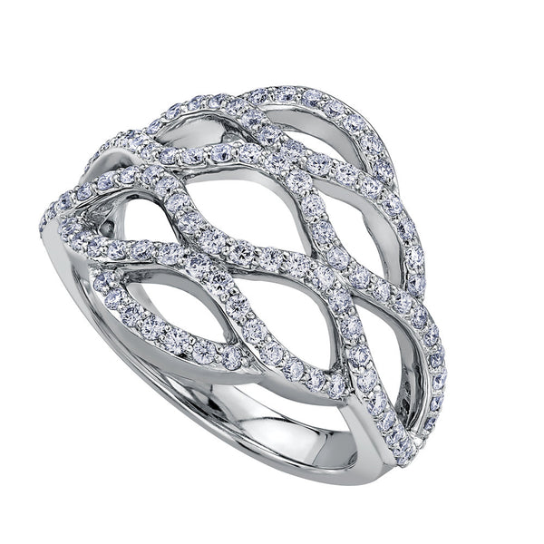 "Paige" PAVE DIAMOND RING