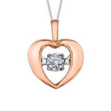 "BRAXTON" DIAMOND PULSE PENDANT