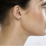 "RULLA" RUBY & DIAMOND EARRINGS