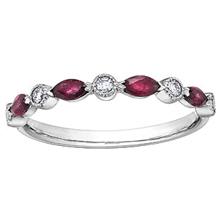 RUBY AND DIAMOND RING