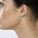 "DESIRE" DIAMOND DANGLE EARRINGS