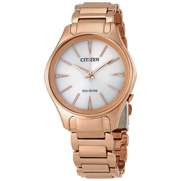 "MODENA" LADIES ROSE TONE ECO-DRIVE