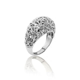DIAMOND CUT FILIGREE DOME RING
