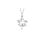 Fire & Ice™ Canadian Maple Leaf Pendant