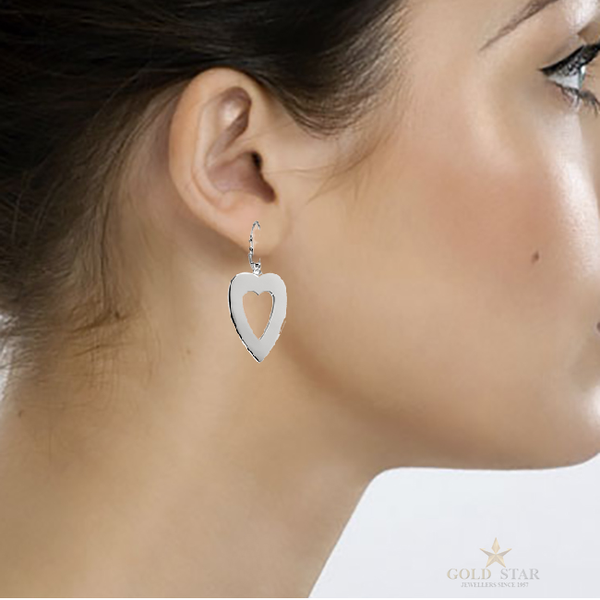 ELLE™  HEART EARRINGS