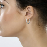 ELLE™  STERLING SILVER HUGGIES