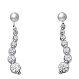 "JOURNEY" DIAMOND DANGLE EARRINGS