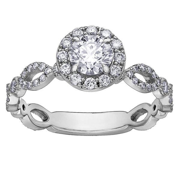 "MARLEY" MAPLE LEAF™ CANADIAN DIAMOND RING
