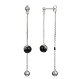 ELLE™ DOUBLE  DROP AGATE EARRINGS